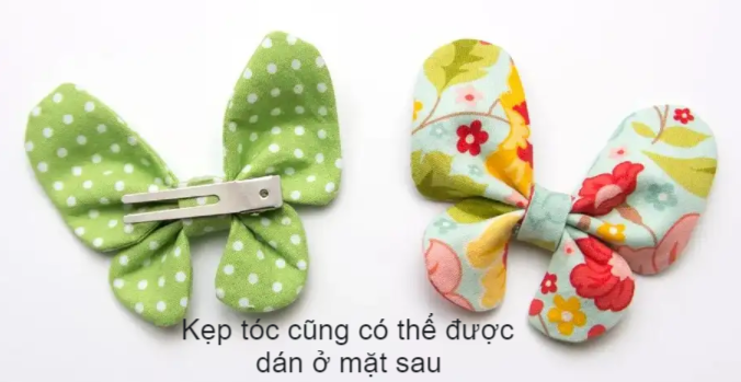 Hướng dẫn DIY kẹp tóc/buộc tóc nơ