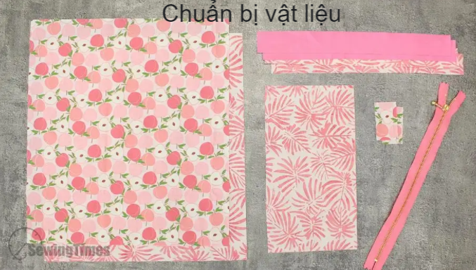 Hướng dẫn DIY túi đựng son