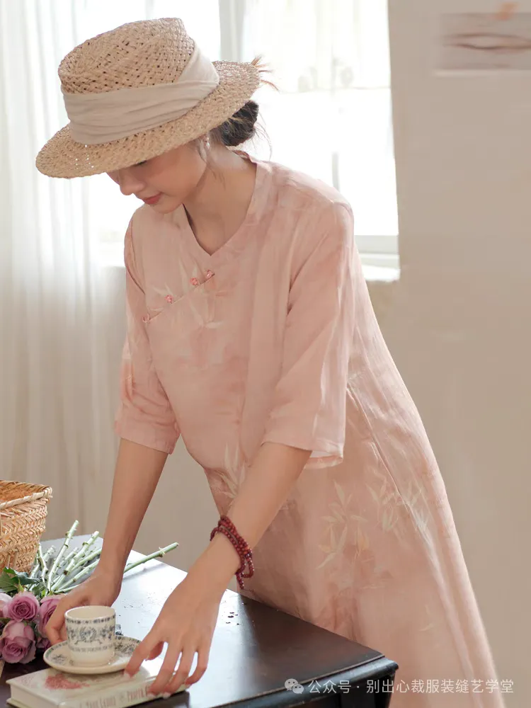 Hướng Dẫn May Váy Vintage Tay Lỡ – Mẫu Rập Đẹp Nhẹ Nhàng Như Gió